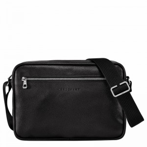 Bolsa Balde Longchamp Le FOULONNÉ M Masculino Pretas Brasil | 20044021047