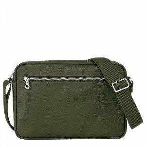 Bolsa Balde Longchamp Le FOULONNÉ M Masculino Caqui Brasil | 20044021A23