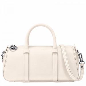 Bolsa de Mão Longchamp Daylong S Feminino Branco Brasil | 10270HFK037