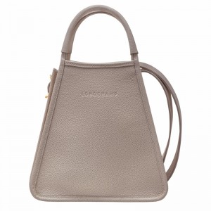 Bolsa de Mão Longchamp Le FOULONNÉ S Feminino Cinzentas Brasil | 10233021P55