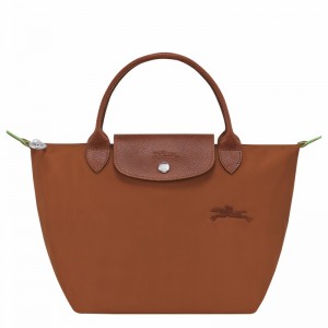 Bolsa de Mão Longchamp Le Pliage Green S Feminino Marrom Brasil | L1621919504