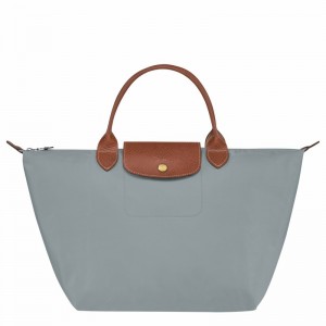 Bolsa de Mão Longchamp Le Pliage Original M Feminino Cinzentas Brasil | L1623089P80