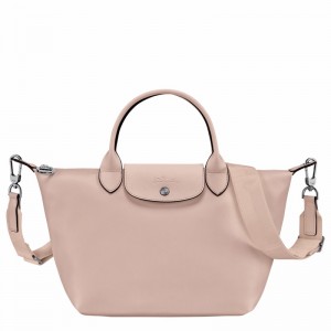 Bolsa de Mão Longchamp Le Pliage Xtra S Feminino Bege Brasil | L1512987542