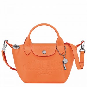 Bolsa de Mão Longchamp Le Pliage Xtra XS Feminino Laranja Brasil | L1500HEY017