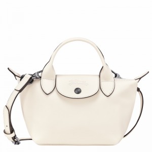 Bolsa de Mão Longchamp Le Pliage Xtra XS Feminino Branco Brasil | L1500987037