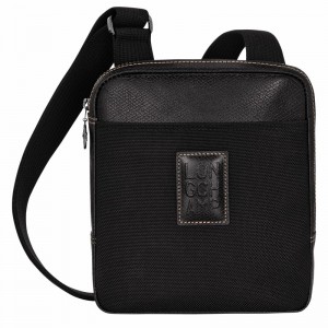 Bolsas Crossbody Longchamp Boxford XS Masculino Pretas Brasil | L1712080001-