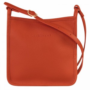 Bolsas Crossbody Longchamp Le FOULONNÉ S Feminino Laranja Brasil | 10138021685