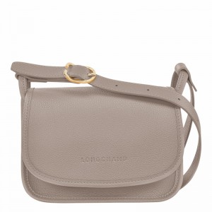 Bolsas Crossbody Longchamp Le FOULONNÉ S Feminino Cinzentas Brasil | 10134021P55