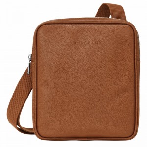 Bolsas Crossbody Longchamp Le FOULONNÉ XS Masculino Caramel Brasil | L1712021F72-