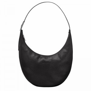 Bolsas Crossbody Longchamp Le Roseau Essential L Feminino Pretas Brasil | 10234968001