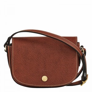 Bolsas Crossbody Longchamp ÉPURE XS Feminino Marrom Brasil | 10165HYZ035