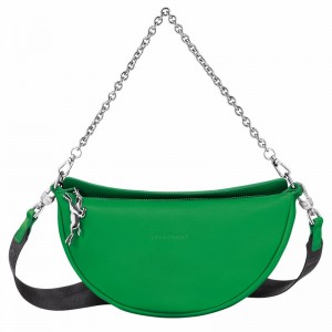 Bolsas Crossbody Longchamp Smile S Feminino Verdes Brasil | 10224HDS531