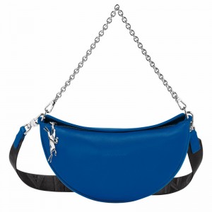 Bolsas Crossbody Longchamp Smile S Feminino Azuis Brasil | 10224HDSI17