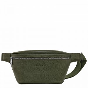 Bolsas De Cintura Longchamp Le FOULONNÉ M Feminino Caqui Brasil | 20045021A23