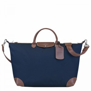 Bolsas De Viagem Longchamp Boxford S Feminino Azuis Brasil | L1624080127