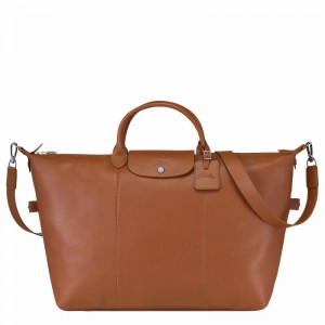 Bolsas De Viagem Longchamp Le FOULONNÉ S Feminino Caramel Brasil | L1624021F72