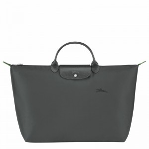 Bolsas De Viagem Longchamp Le Pliage Green S Masculino Cinzentas Escuro Brasil | L1624919P66-