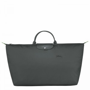 Bolsas De Viagem Longchamp Le Pliage Green M Masculino Cinzentas Escuro Brasil | L1625919P66-