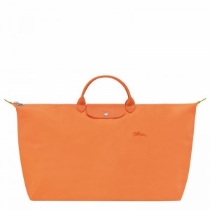 Bolsas De Viagem Longchamp Le Pliage Green M Feminino Laranja Brasil | L1625919P54