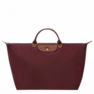 Bolsas De Viagem Longchamp Le Pliage Original S Masculino Bordeaux Brasil | L1624089P87-