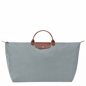 Bolsas De Viagem Longchamp Le Pliage Original M Feminino Cinzentas Brasil | L1625089P80