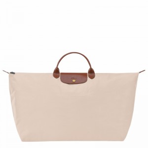 Bolsas De Viagem Longchamp Le Pliage Original M Feminino Branco Brasil | L1625089P71