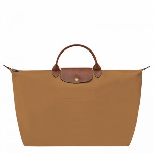 Bolsas De Viagem Longchamp Le Pliage Original S Feminino Caqui Brasil | L1624089P86