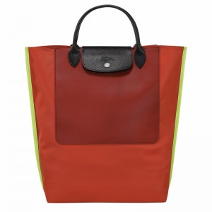 Bolsas Tote Longchamp Cabas Longchamp M Feminino Laranja Brasil | 10264093461