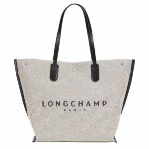 Bolsas Tote Longchamp Essential L Feminino Branco Brasil | 10090HSG037