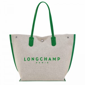 Bolsas Tote Longchamp Essential L Feminino Verdes Brasil | 10090HSG129