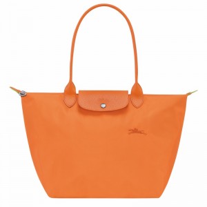 Bolsas Tote Longchamp Le Pliage Green L Feminino Laranja Brasil | L1899919P54