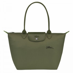 Bolsas Tote Longchamp Le Pliage Green M Feminino Verdes Brasil | L2605919479