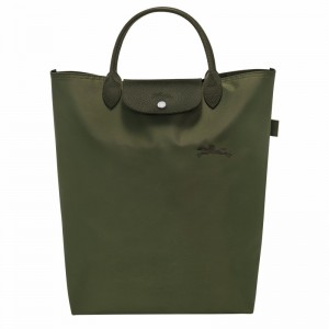 Bolsas Tote Longchamp Le Pliage Green M Feminino Verdes Brasil | 10168919479