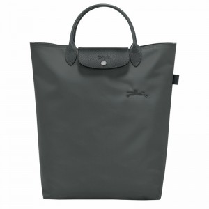 Bolsas Tote Longchamp Le Pliage Green M Feminino Cinzentas Escuro Brasil | 10168919P66