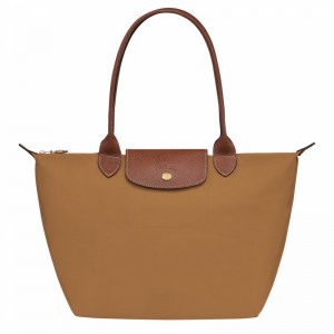 Bolsas Tote Longchamp Le Pliage Original M Feminino Caqui Brasil | L2605089P86