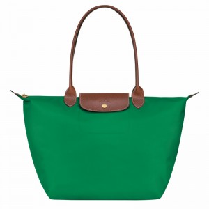 Bolsas Tote Longchamp Le Pliage Original L Feminino Verdes Brasil | L1899089P88