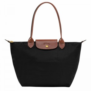 Bolsas Tote Longchamp Le Pliage Original M Feminino Pretas Brasil | L2605089001