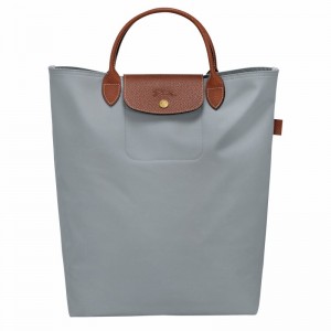 Bolsas Tote Longchamp Le Pliage Original M Feminino Cinzentas Brasil | 10168089P80