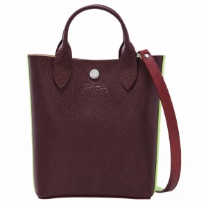 Bolsas Tote Longchamp ÉPURE XS Feminino Bordeaux Brasil | 10269HFH009