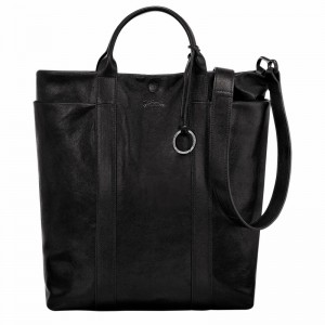 Bolsas Tote Longchamp Parisis M Masculino Pretas Brasil | 10265HFC001-