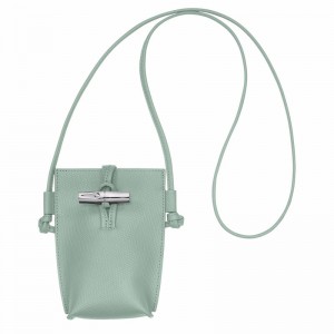 Capa Longchamp Le Roseau Feminino Celadon Brasil | 34180HFP282