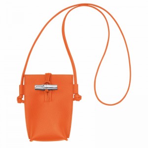 Capa Longchamp Le Roseau Feminino Laranja Brasil | 34180HFP017