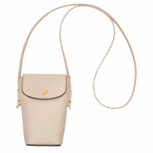 Capa Longchamp ÉPURE Feminino Branco Brasil | 34193HYZ555