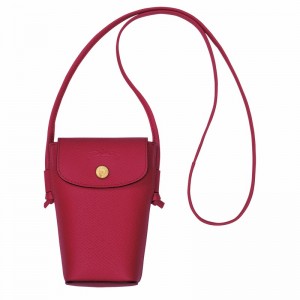 Capa Longchamp ÉPURE Masculino Fucsia Brasil | 34193HYZJ13-