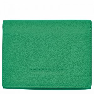 Carteiras Longchamp Le FOULONNÉ Feminino Verdes Brasil | 30021021129