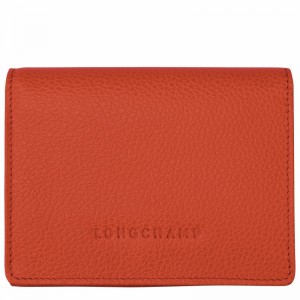 Carteiras Longchamp Le FOULONNÉ Feminino Laranja Brasil | 30021021685