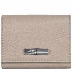 Carteiras Longchamp Le Roseau Essential Feminino Cinzentas Brasil | 30021968266