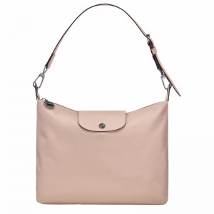 Bolsa Hobo Longchamp Le Pliage Xtra M Feminino Bege Brasil | 10189987542