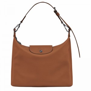 Bolsa Hobo Longchamp Le Pliage Xtra M Feminino Marrom Brasil | 10189987504