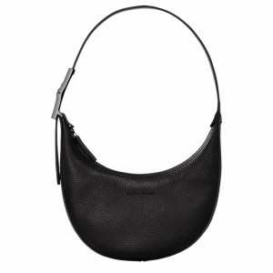 Bolsa Hobo Longchamp Le Roseau Essential S Feminino Pretas Brasil | 10217968001